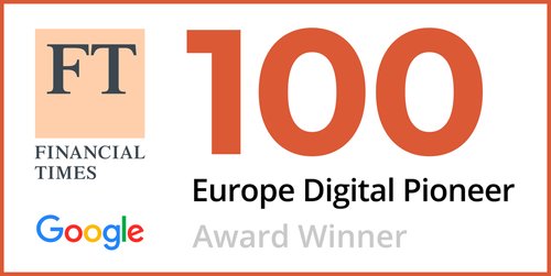 100 Euorpe Digital Pioneer Award